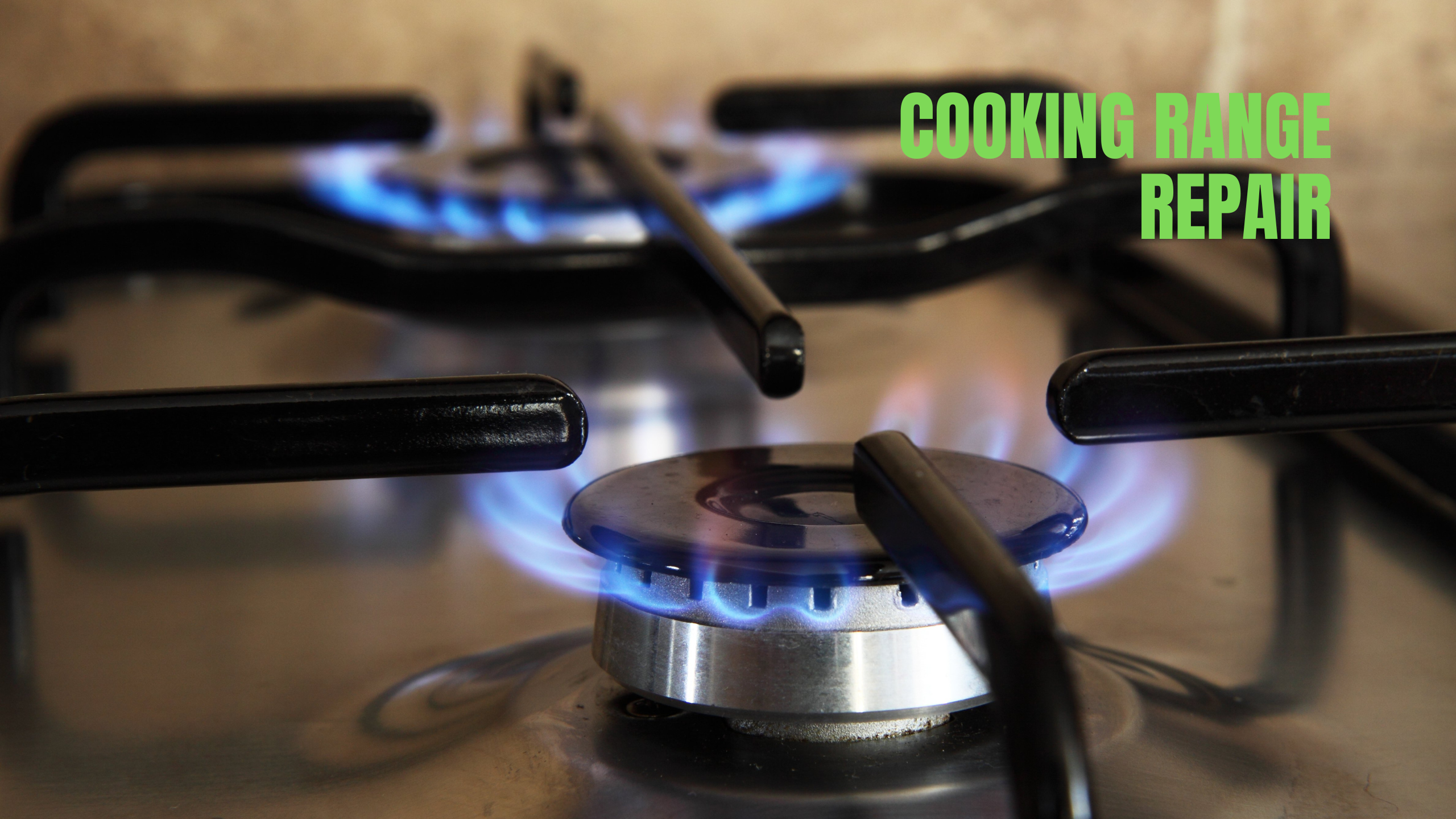 Cooking range repair service